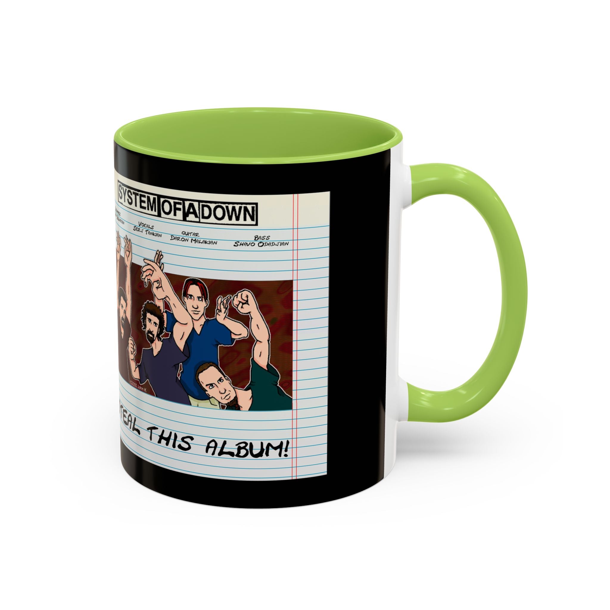 SOAD Steal This Album F&B / Accent Coffee Mug 11/15oz