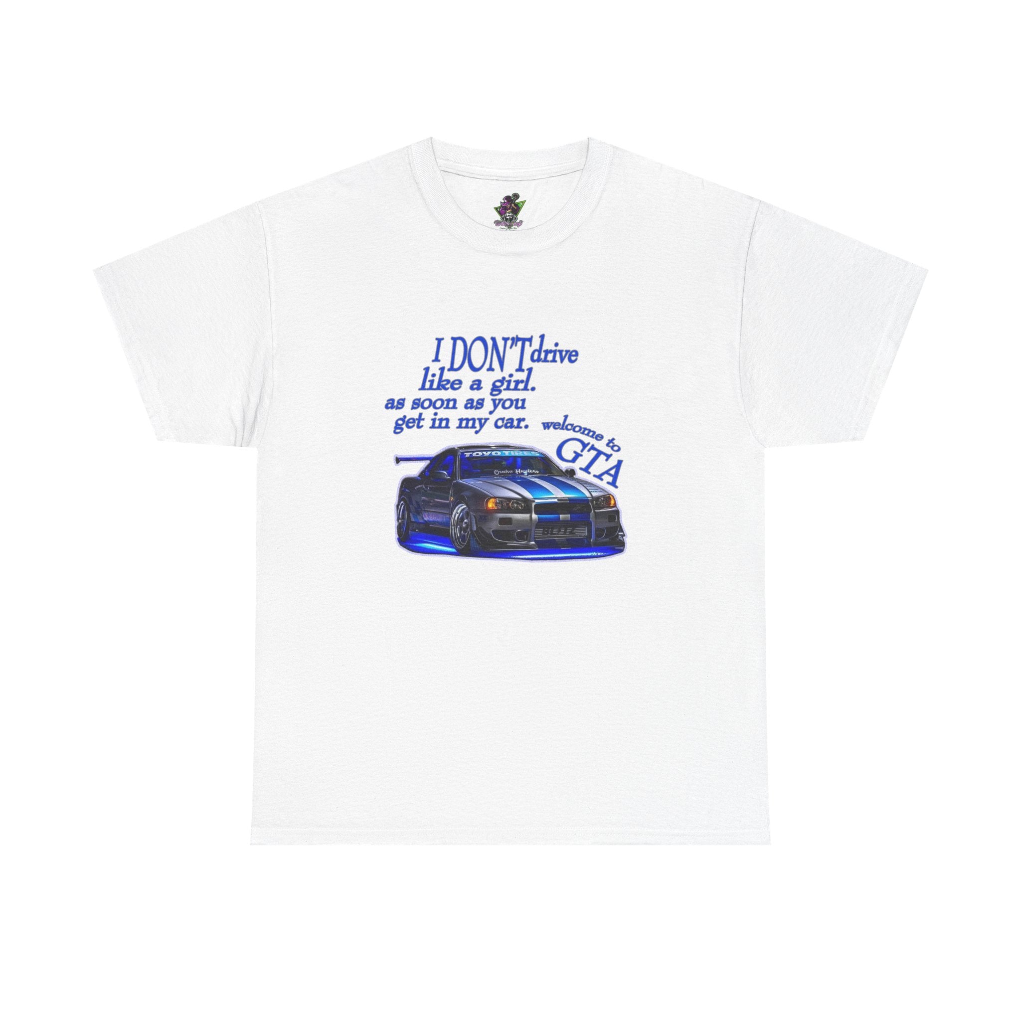 I Don't Drive Like A Girl Blue
