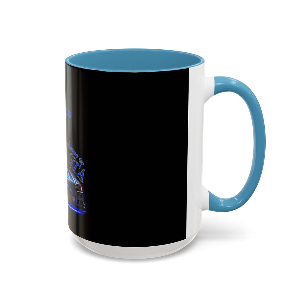 Daughter Doesn't Drive Like A Girl Blue / Accent Coffee Mug 11/15oz