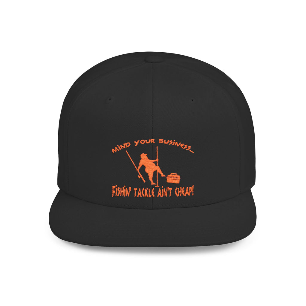 Mind Your Business Guy Stripper/ Flat Bill Snapback