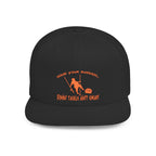 Mind Your Business Guy Stripper/ Flat Bill Snapback