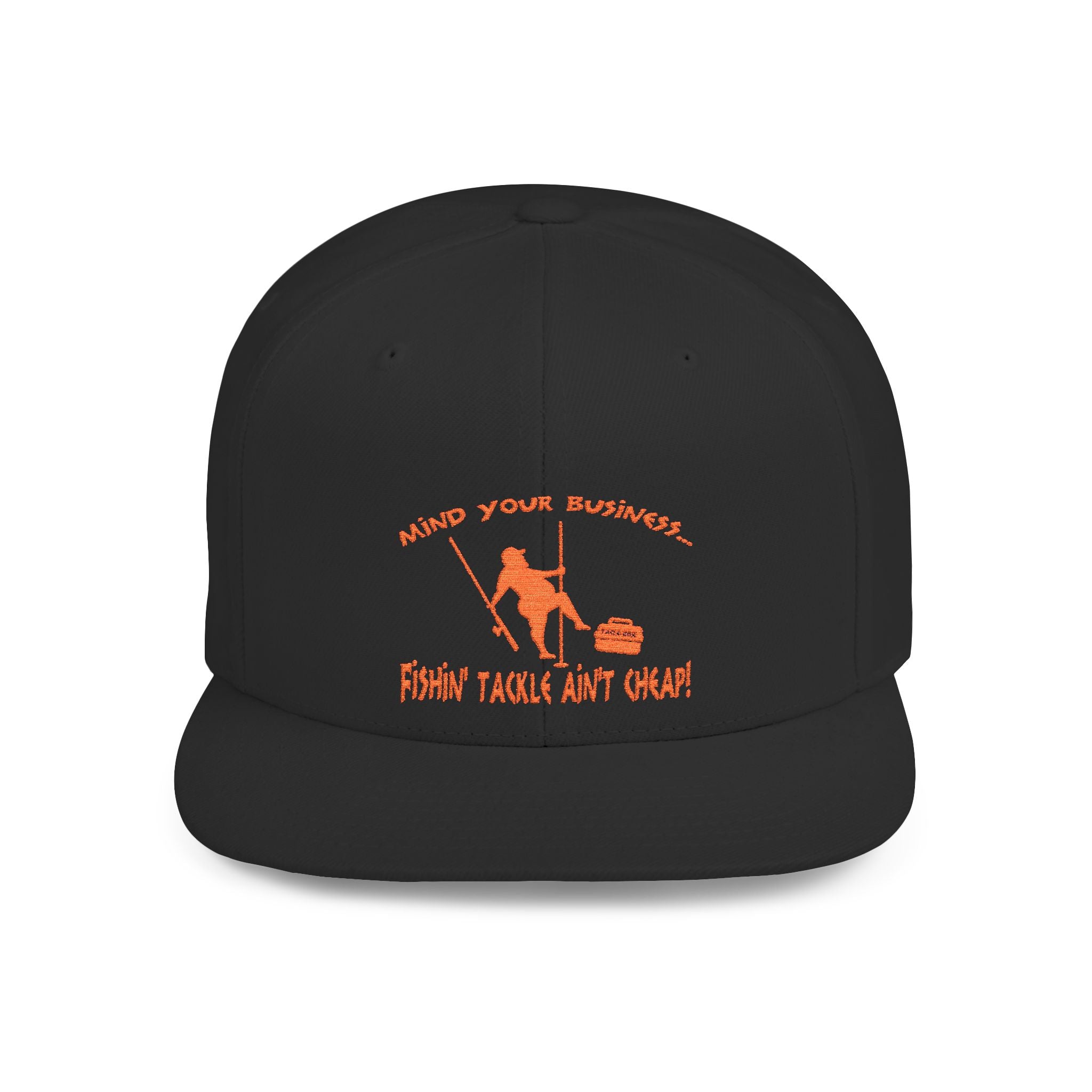 Mind Your Business Guy Stripper/ Flat Bill Snapback