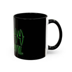 2/3 Evil Punk Skull / Accent Coffee Mug 11/15oz