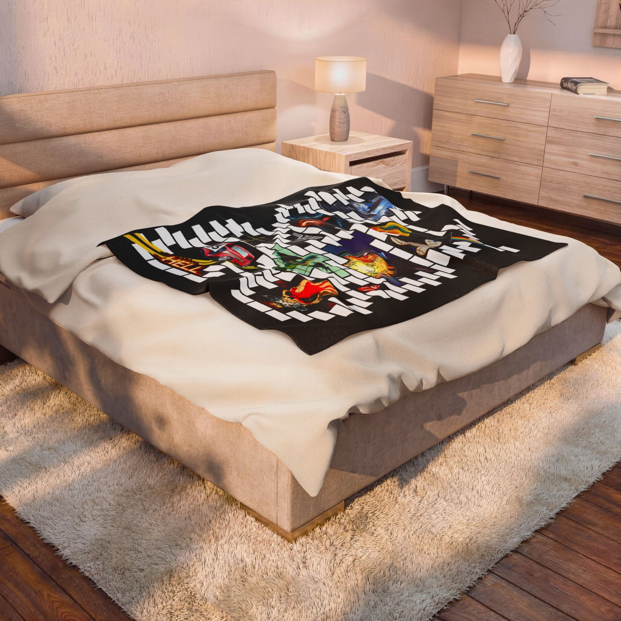 Collection Of Rock / Velveteen Plush Blanket