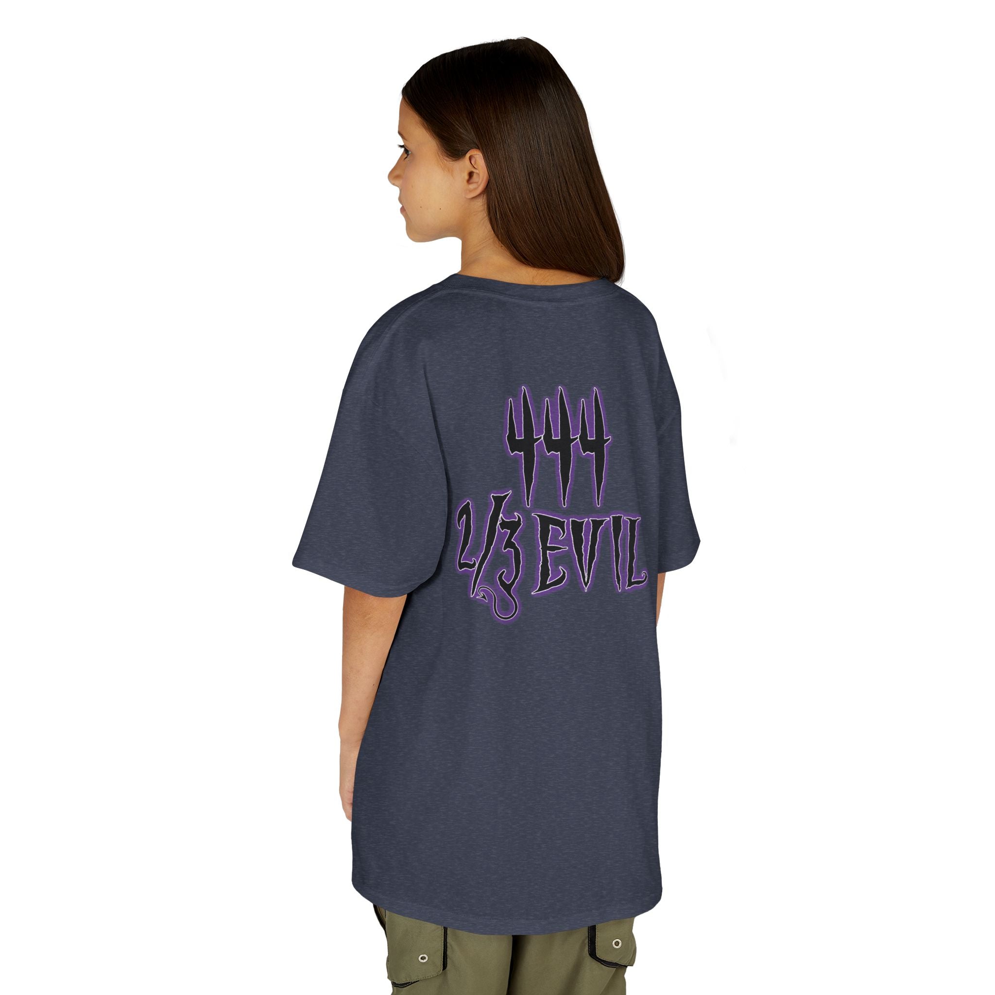 2/3 Evil Gothic Purple Script / Youth