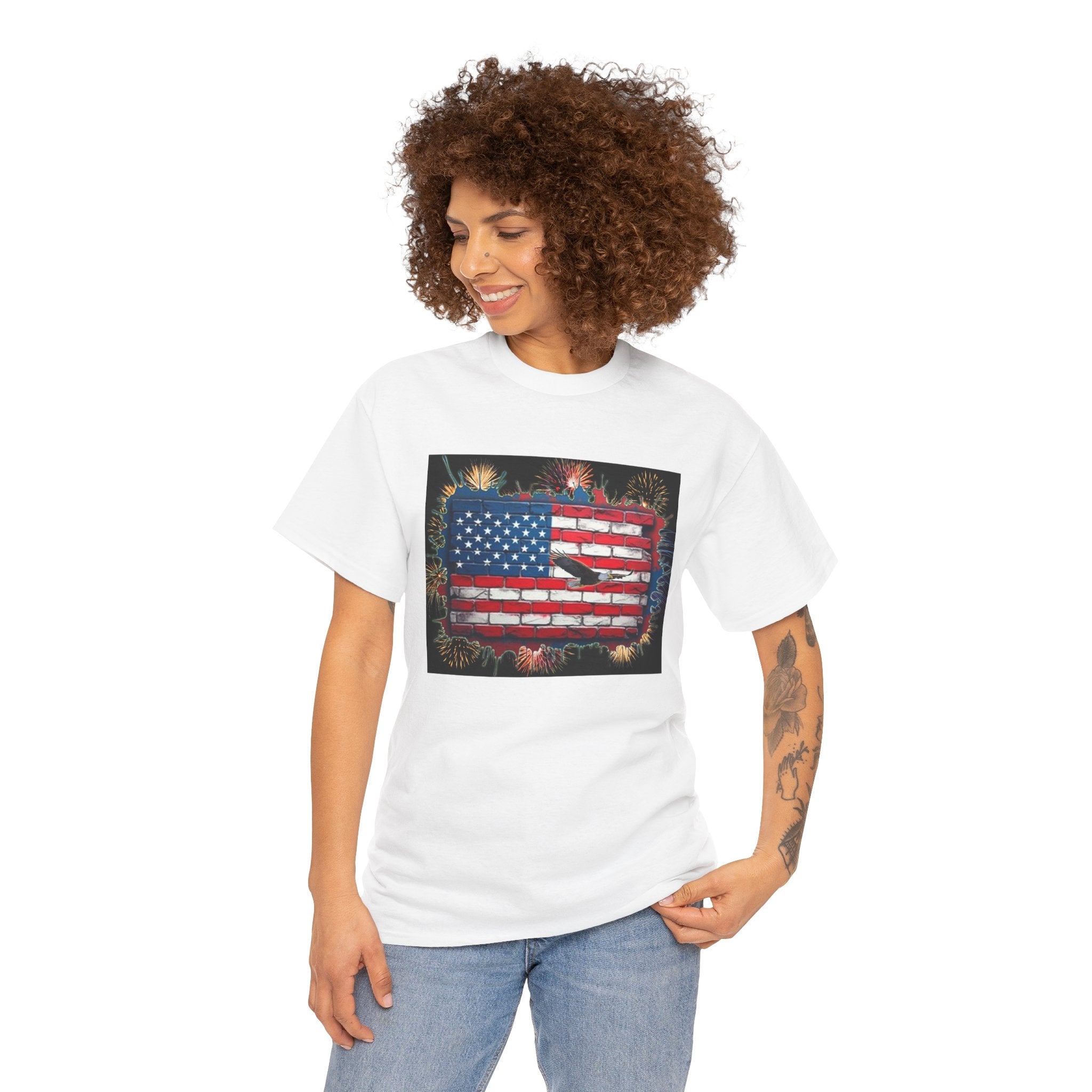 American Brick Flag Fireworks