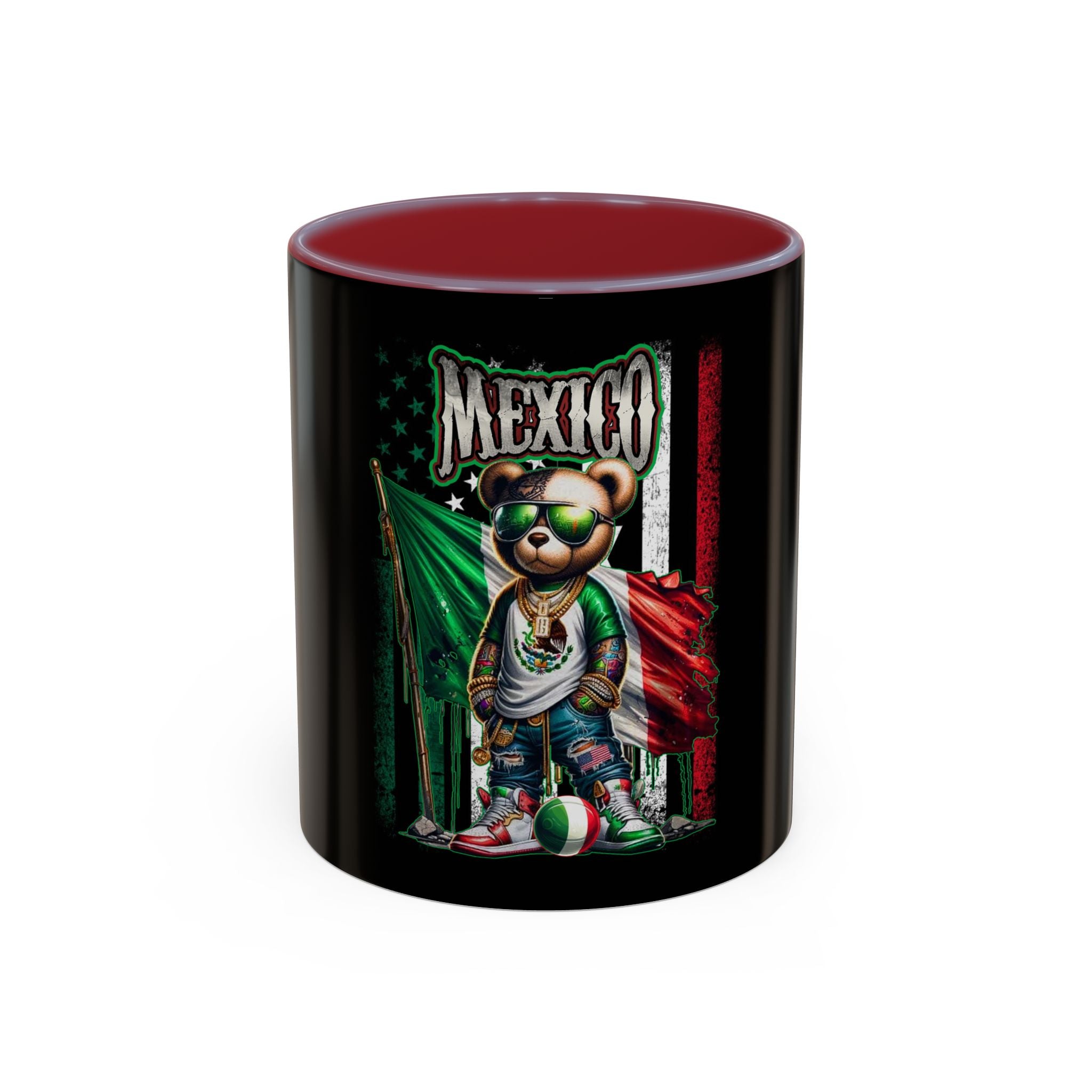 Mexico Teddy Bear / Accent Coffee Mug 11/15oz